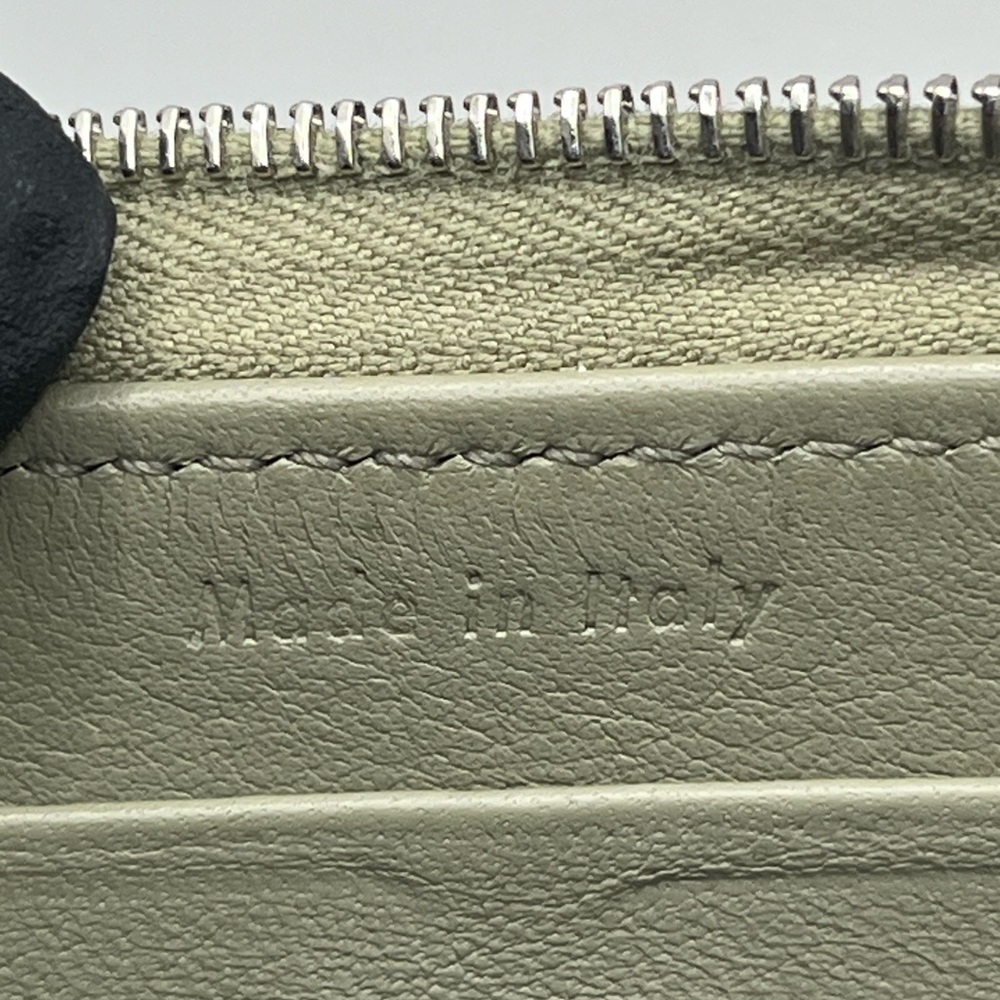 EUC Céline Tan and Pale Green Long Wallet - Picture 7 of 12